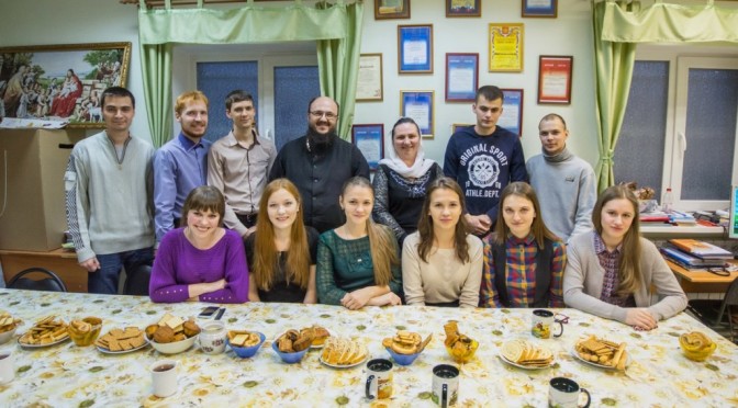 Встреча клуба «Ладья» с молодежью Серафимовского храма