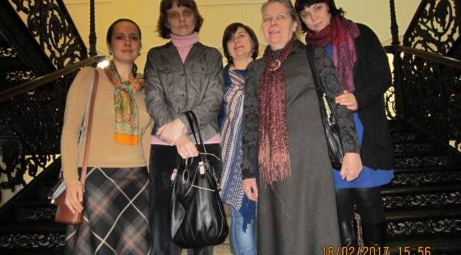 Участники кружка церковнославянского языка нашего храма побывали на выставке в Радищевском музее