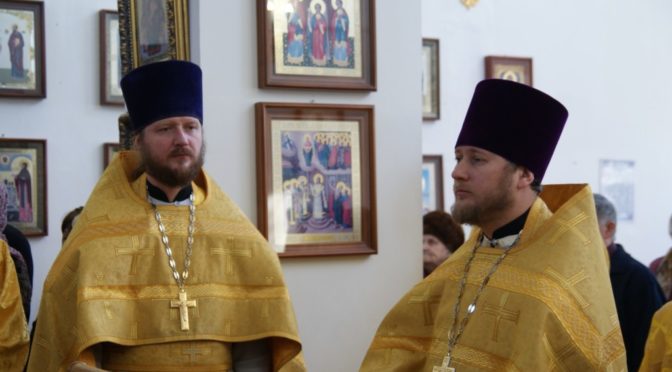 Воскресное богослужение в день памяти священномученика Фаддея (Успенского)