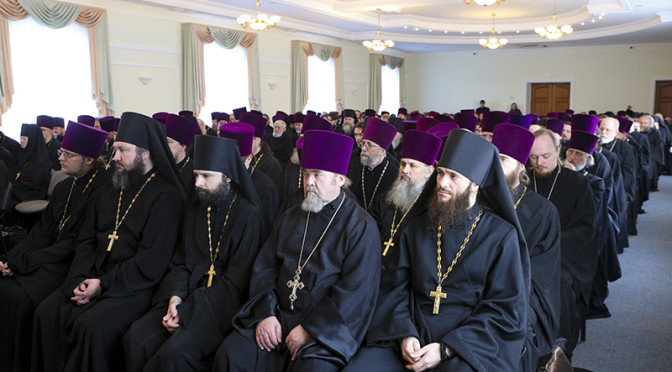 Состоялось ежегодное Епархиальное собрание Саратовской епархии