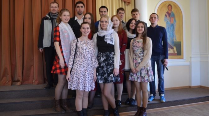 Клуб «Ладья» посетил встречу Митрополита Лонгина с православной молодежью Саратова