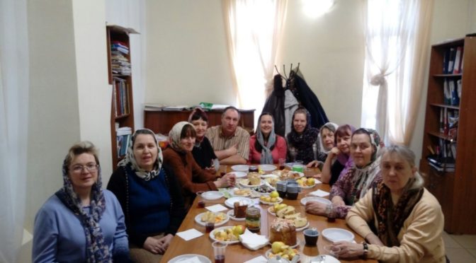 Пасхальная встреча в кружке церковнославянского языка