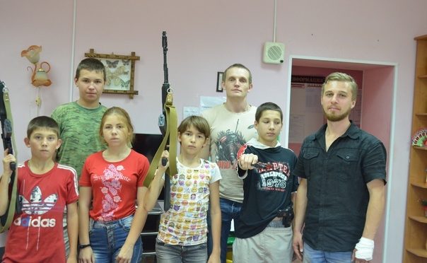 Участники молодежных объединений «Ладья» и «Ковчег» провели патриотические уроки