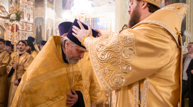 Клирик храма удостоен награды