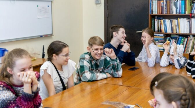 Занятия в Воскресной школе